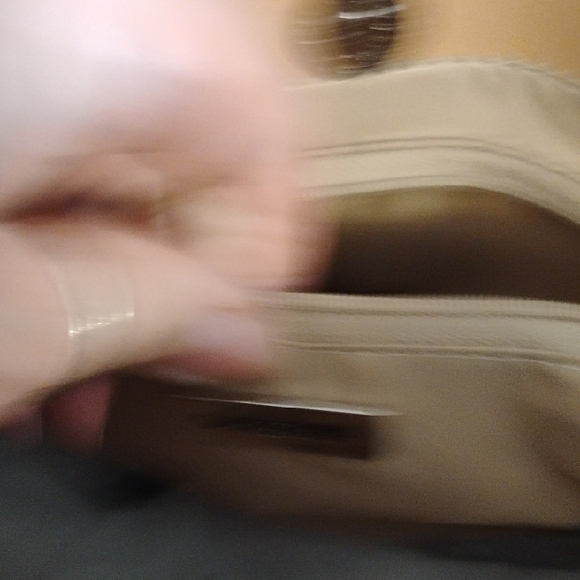 Pretty Teal and Tan Tote Bag - Picture 3 of 10